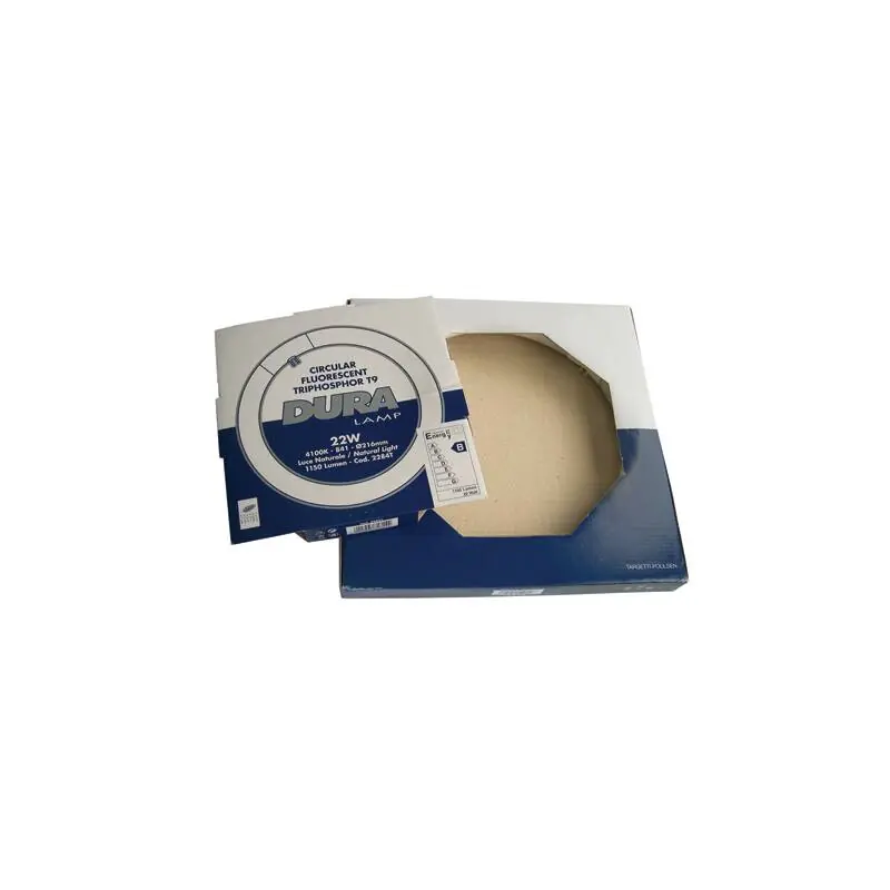 Ausverkauf DURALAMP® T8 Ring-Leuchtstofflampe - Doppelpack | G10q | Neutralweiß | DIMMBAR
