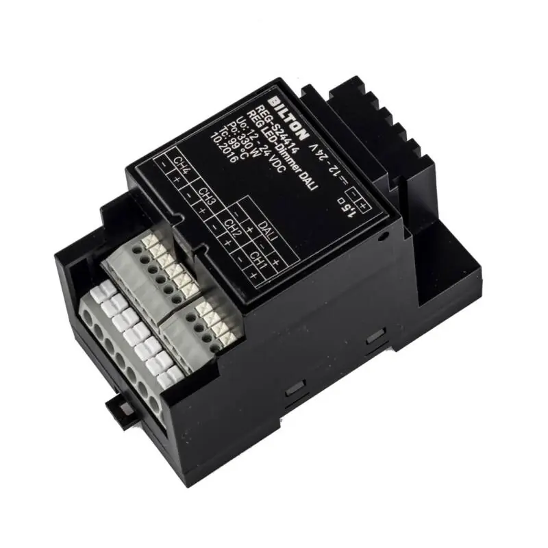 BILTON® | LED DIMMER | REG DALI/Switch | 12-24VDC | 330W | IP20 | 4Kanal | 3,5A/Kanal | Hutschienenmontage Schneller Versand