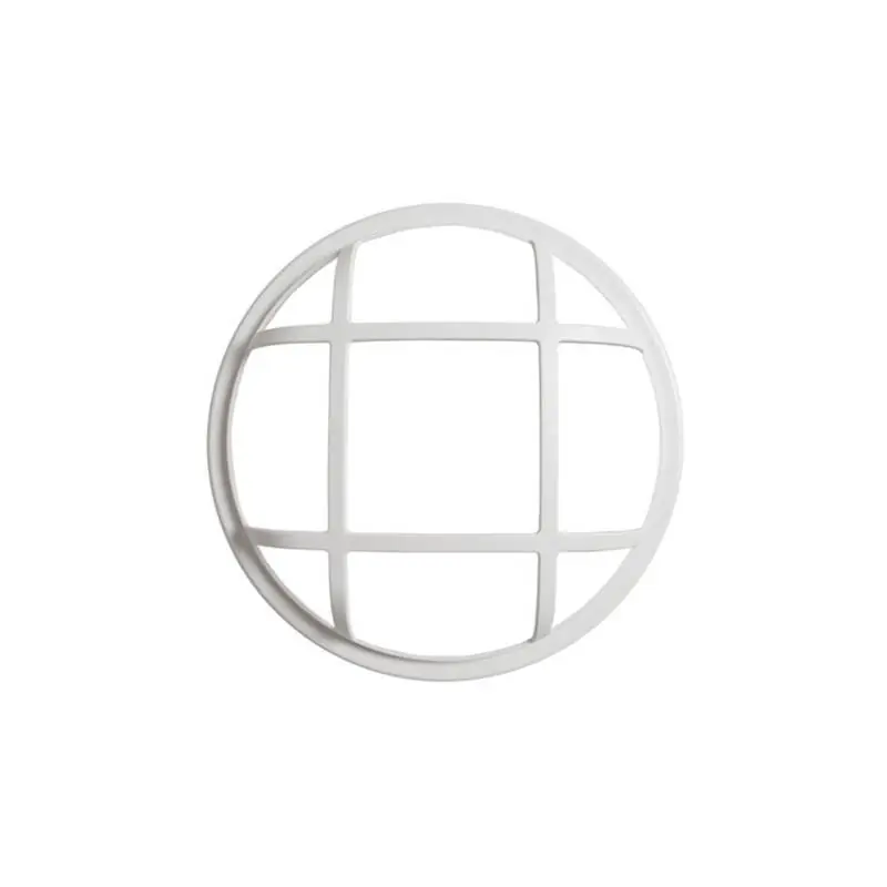 DURALAMP® BULKHEAD T&O IP65 rund Gitter weiss | weiss Leuchten Echt