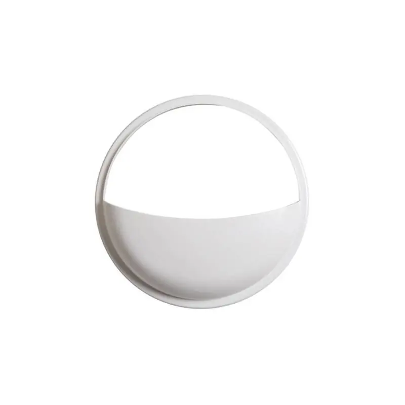 DURALAMP® BULKHEAD T&O IP65 rund Halbmond weiss | weiss Leuchten Kostenfreie Lieferung