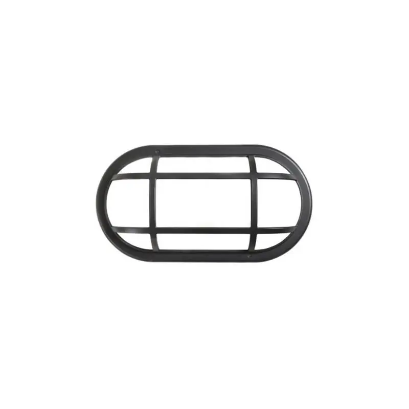 DURALAMP® BULKHEAD T&O IP65 oval Gitter schwarz | schwarz Leuchten Direkt Vom Hersteller