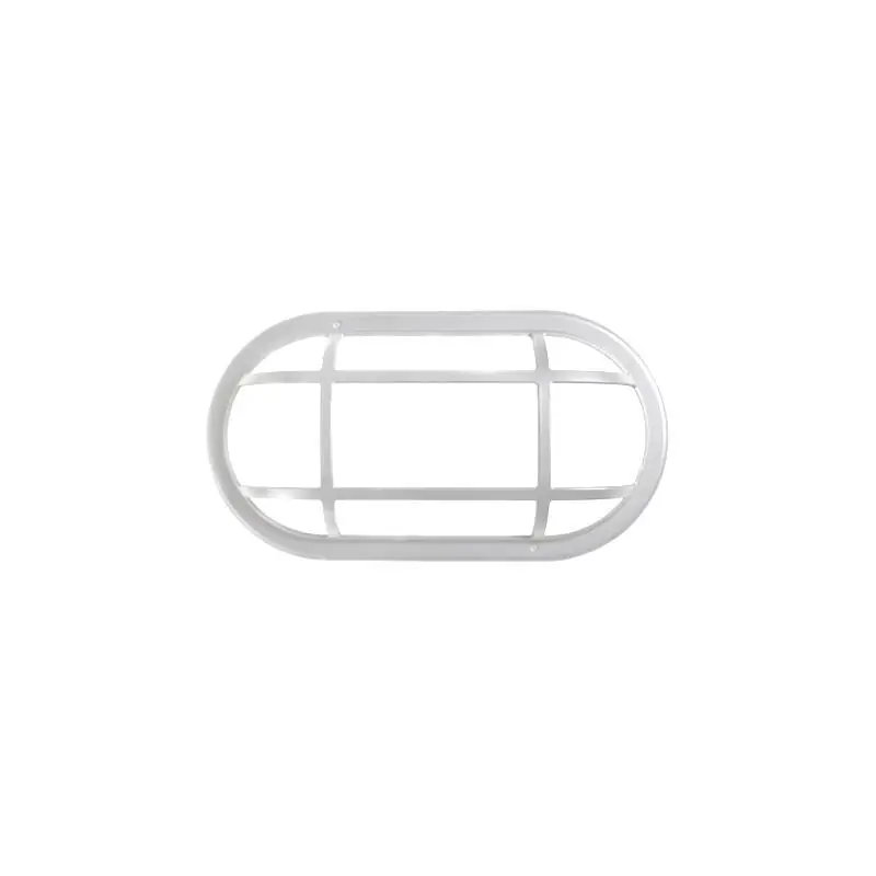 DURALAMP® BULKHEAD T&O IP65 oval Gitter weiss | weiss Leuchten Billig