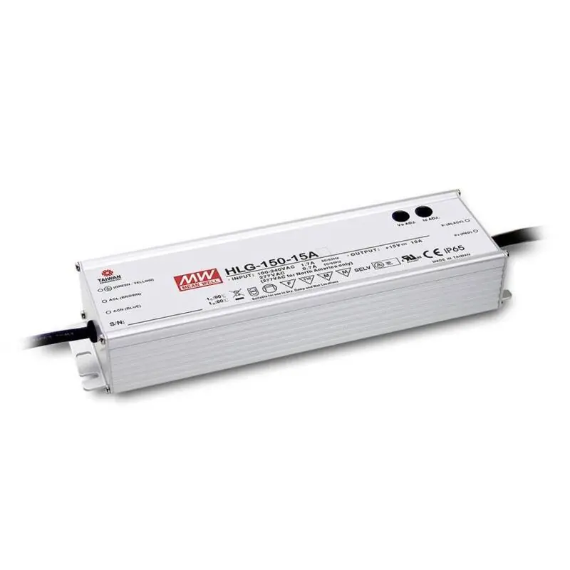 Sonderaktion MEANWELL HLG-150H-12 SNT IP67 150W 12V/12,5A CV+CC