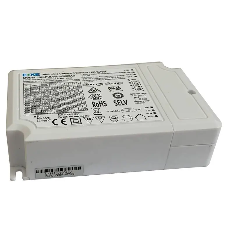 DURALAMP® MULTIWATT Netzteil Konstantstrom 60W | Klemme | 220-240V | DIMMBAR Highlight