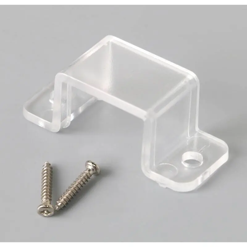 Schnäppchen DURALAMP® DNF TWIST TOP Flex Befestigungsset - transparente Befestigungsclips (Omega)