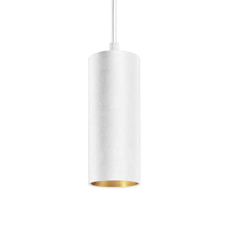 DURALAMP® Hängeleuchte | weiss | mit Deckenrosette | GU10 | 150x60mm | Pendellänge 1500mm Garantierte Lieferung