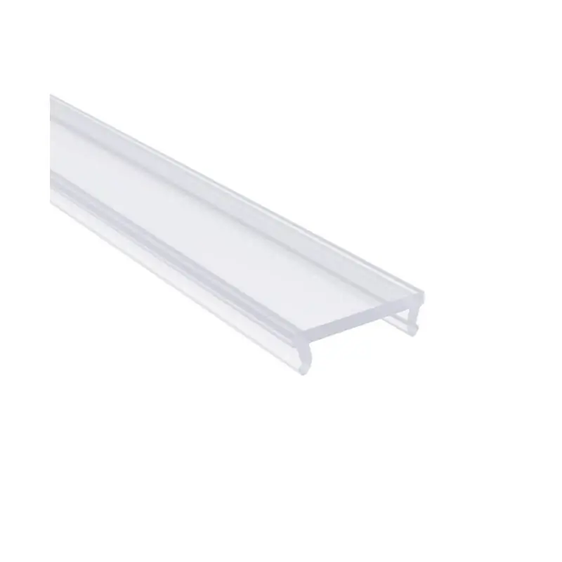 LED Alu Profil LEDLINE 20 Abdeckung. Flach. transparent. . 2m Schneller Versand