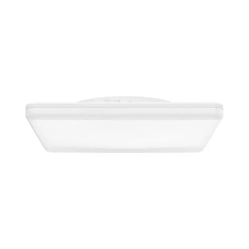 Kracherpreis PUSH-Turn Budget LED-Deckenleuchte CCT - 310x310mm, 20W, 2700-6500K, IP54 Weiss exkl. Montageplatte