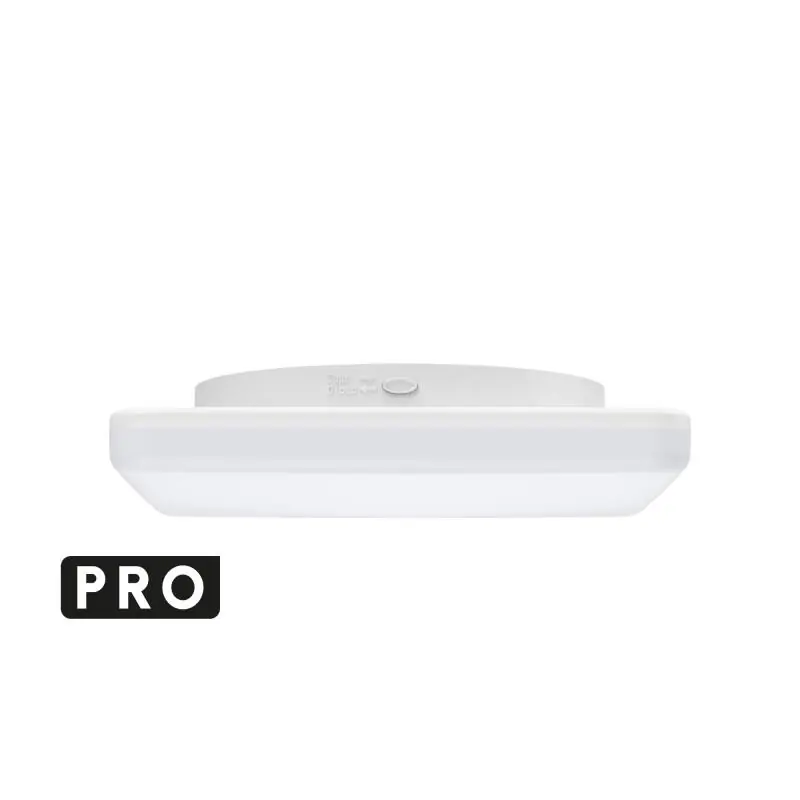Sofort Bestellen PUSH-Turn PRO LED-Deckenleuchte - 260mx260m, 17W, 2700-4000K, IP54, Weiss
