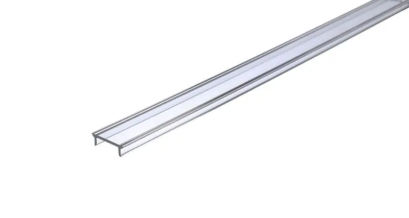 Meistverkauft Deko-Light Profil Abdeckung, Abdeckung P-01-10, 1m, klar, PMMA, 1000mm