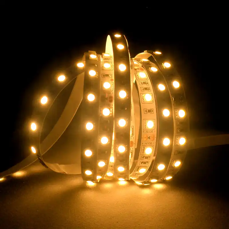 Garantierte Lieferung Flexibler LED Strip, 5m, 5050, SMD, Warmweiß, 12V DC, 10,80 W/m