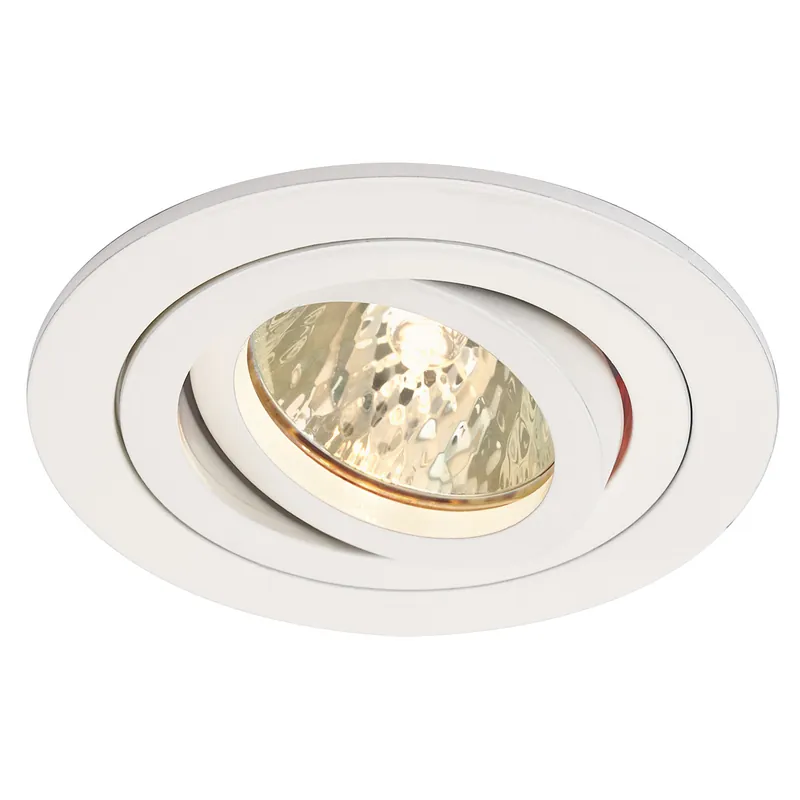 Mega-Angebot TRIA 2, Einbauleuchte, rund, weiß, QR-C51, max. 35W