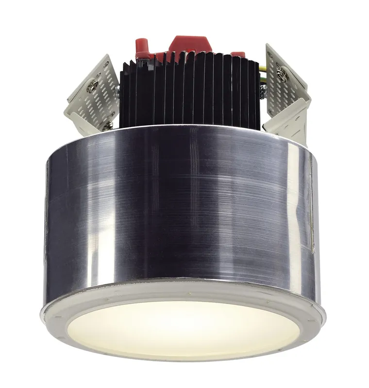 LED DOWNLIGHT PRO R, Einbauleuchte, 2700K, Frameless, rund, weiß, 12W, inkl. LED Disk Modul 800lm Preiswert