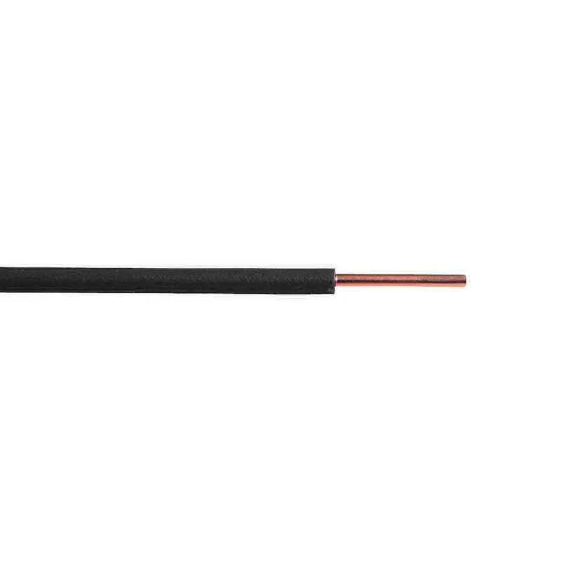 Beliebt 100m Leitung 0,75mm², schwarz, starr, H05V-U