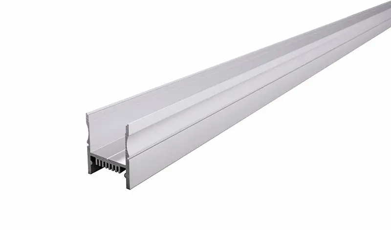 Expressversand Deko-Light Profil, H-Profil AH-01-20, Aluminium, Silber Eloxiert, 2000mm