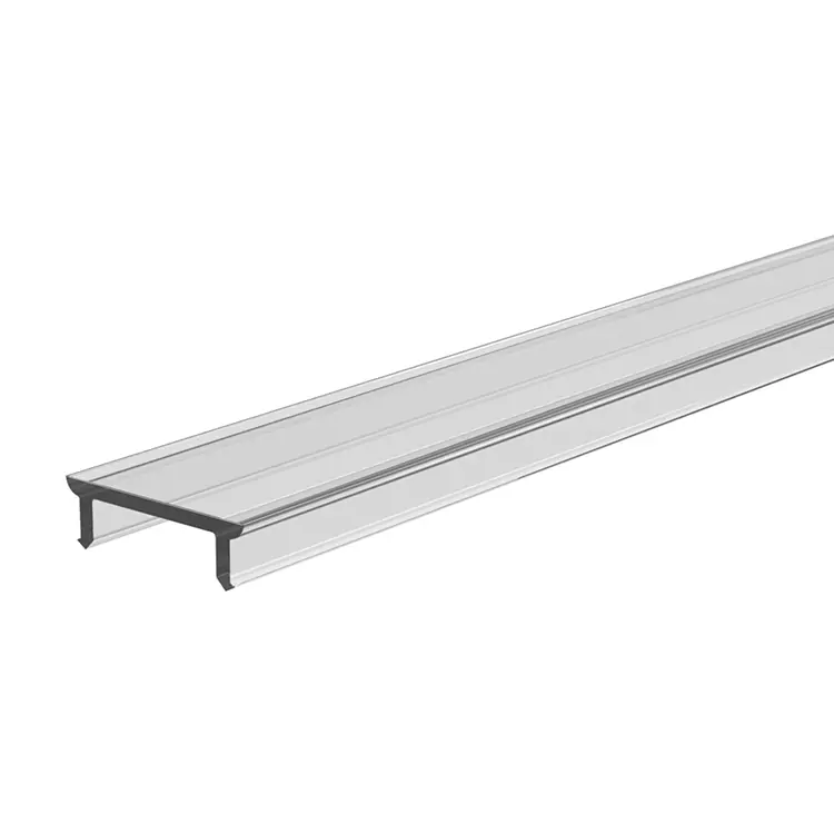 Reprofil, Abdeckung P-01-10, Kunststoff, klar 95% Transmission, Länge: 1000 mm Sofort Bestellen