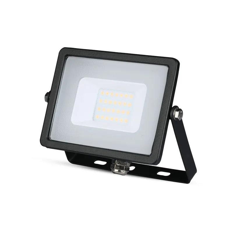 20W LED Outdoor Fluter, 4.000K, 1.600 Lumen, SMD, IP65, Schwarz, 230V Neue Ware