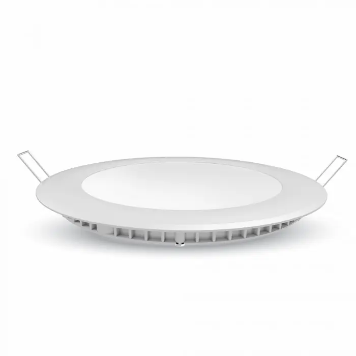 THINLY R12, Einbauleuchte, LED, 3000K, rund, weiß, 12W, Set inkl. Netzteil Markenware