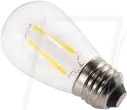 E27 Filament LED Leuchtmittel, 3000K, 0,5W, 50lm, S14 für Lichterkette Ausverkauf
