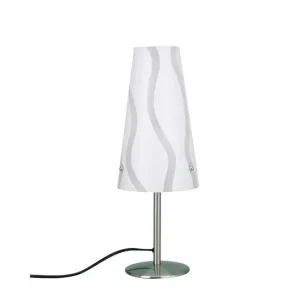 Preiswert Brilliant Tischleuchte Isi weiß E14 max. 40W