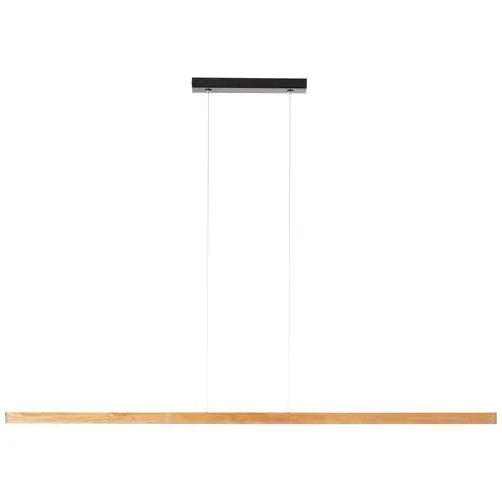 Preisknaller Brilliant LED Holz Pendelleuchte Ainara 24W 2400lm 3000K Warmweiß mit Touchdimmer
