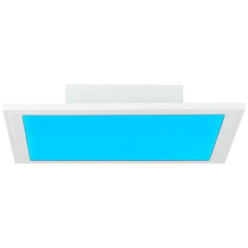 Kostenloser Rückversand Brilliant LED Panel Abie weiß 18W 1800lm CCT RGB Farbwechsel mit Fernbedienung
