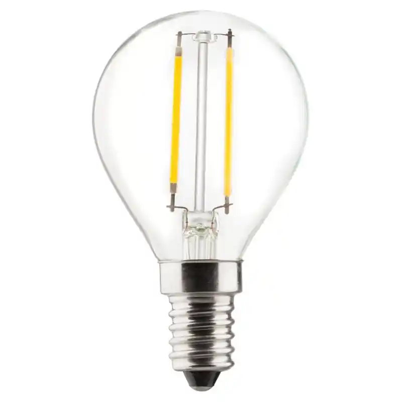 Highlight Müller Licht Retro LED-Filament Leuchtmittel Tropfenform 2,2W=23W E14 220lm 2700K (Warmweiß)