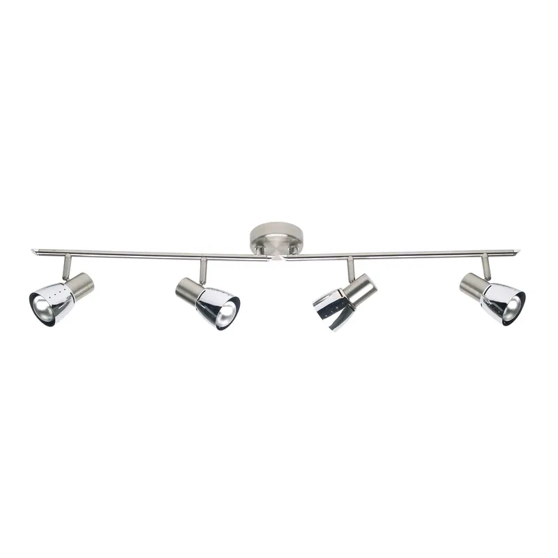 Brilliant Deckenstrahler Lava chrom E14 max. 28W schwenkbar Kostenloser Rückversand