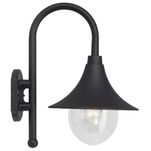Brilliant Außenwandleuchte Berna schwarz E27 max. 60W IP44 Preisreduziert