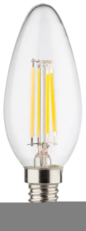 Müller Licht Retro LED-Filament Leuchtmittel Kerzenform 4W=38W E14 2700K (Warmweiß) Top-Preis