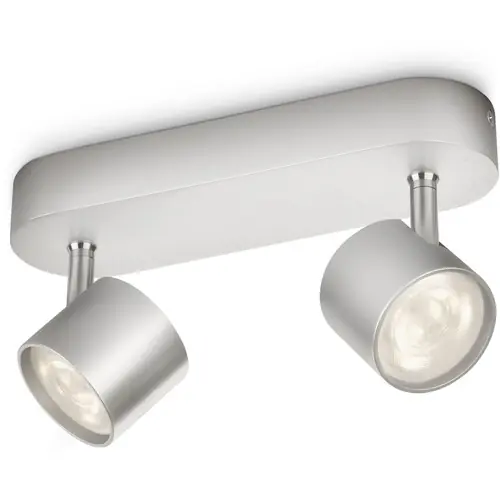 Letzte Chance Philips LED Deckenstrahler Star Alu 9W 1000lm 2700K Warmweiß dimmbar & schwenkbar