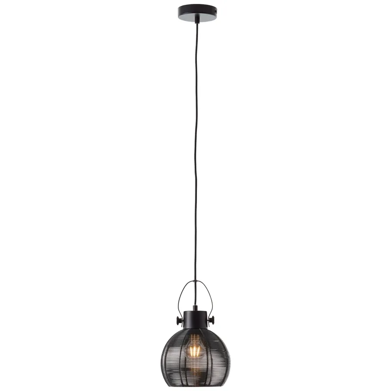 Knallerangebot Brilliant Pendelleuchte Sambo schwarz E27 max. 60W höhenverstellbar