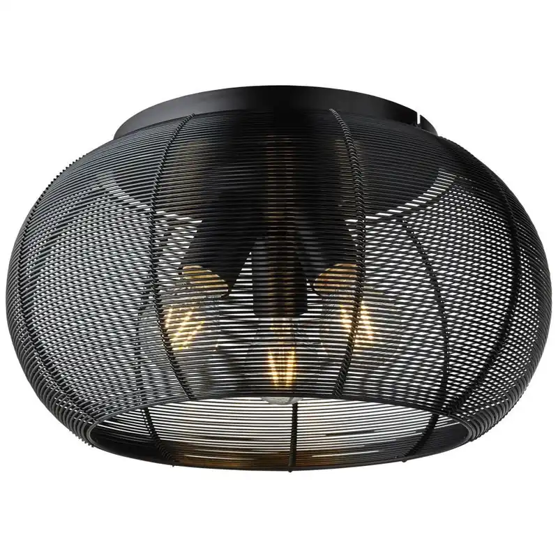 Brilliant Deckenleuchte Sambo schwarz E27 max. 60W Schneller Versand