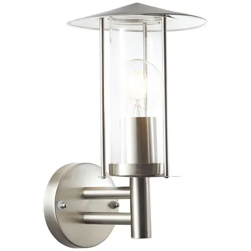 Brilliant Außenwandleuchte Giffy edelstahl E27 max. 60W Direktkauf