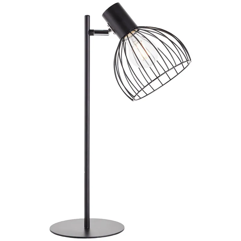 Brilliant Tischleuchte Blacky schwarz E27 max. 40W Nur Heute