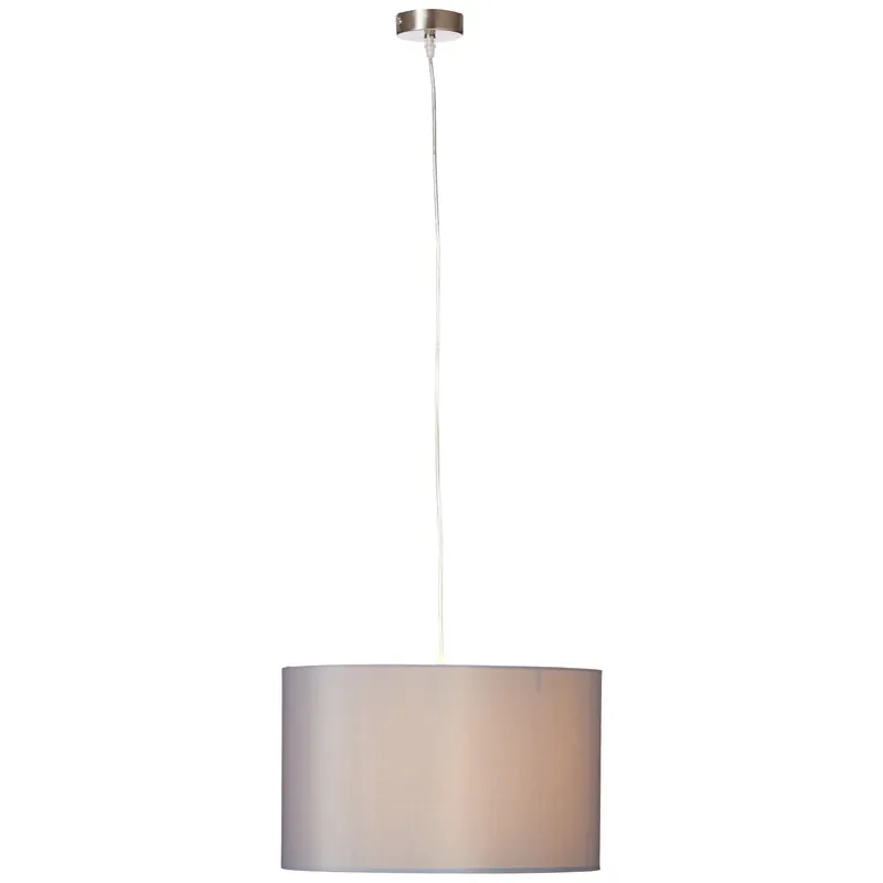 Beliebt Brilliant Pendelleuchte Clarie grau E27 max. 60W Ø40cm höhenverstellbar