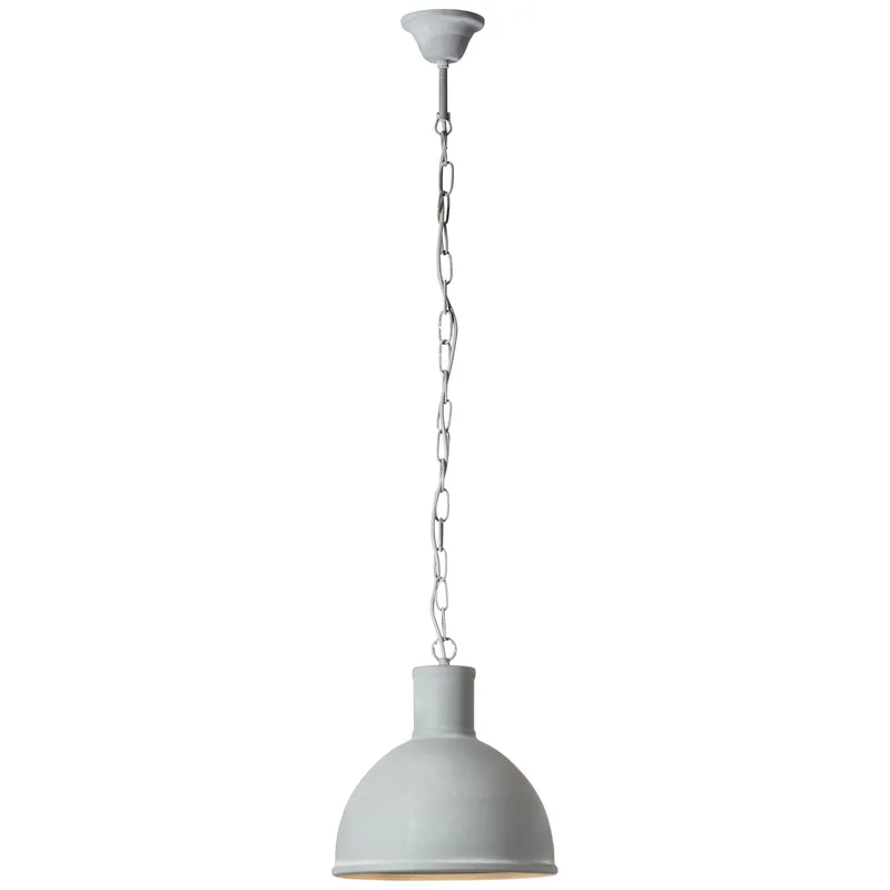 Brilliant Pendelleuchte Bente Grau Beton Industrial E27 Ø30cm ohne Leuchtmittel Heißes Angebot