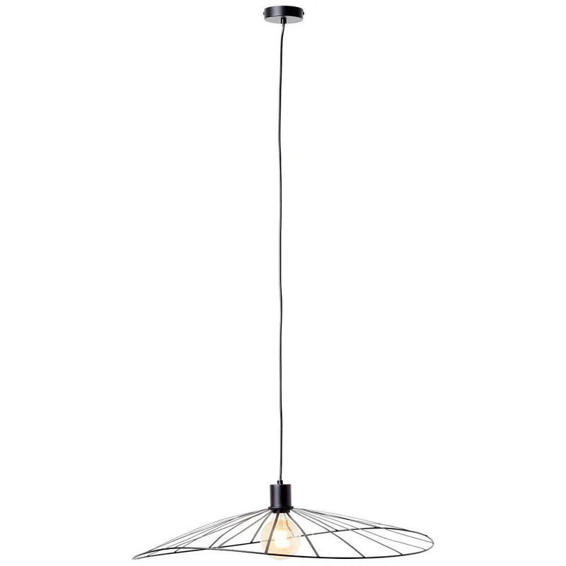 Brilliant Pendelleuchte Leika schwarz matt E27 max. 52W Ø70cm Mega-Angebot