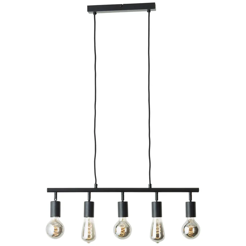 Brilliant Pendelleuchte Tiffany schwarz matt E27 max. 28W schwenkbar Schnäppchen