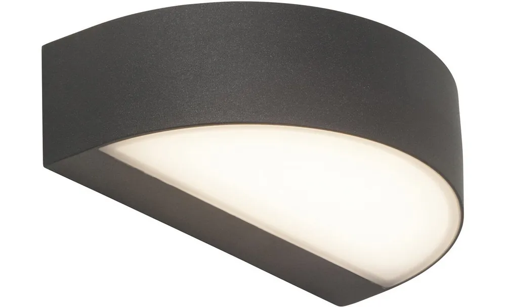 AEG LED Außenwandleuchte Monido anthrazit weiß 9W 1200lm 3000K Warmweiß IP54 Schneller Versand
