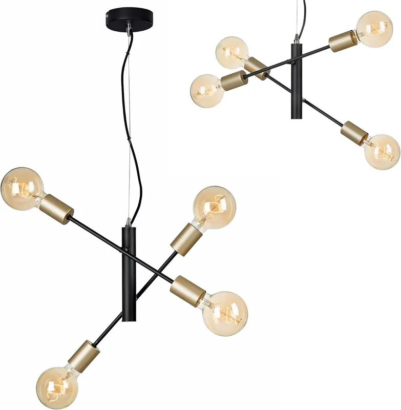 Briloner Pendelleuchte Schwarz E27 max. 60W Abverkauf