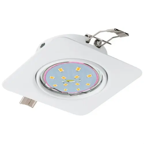 Kostenloser Versand Eglo LED Einbauleuchte PENETO GU10 5W 400lm 3000K (Warmweiß)