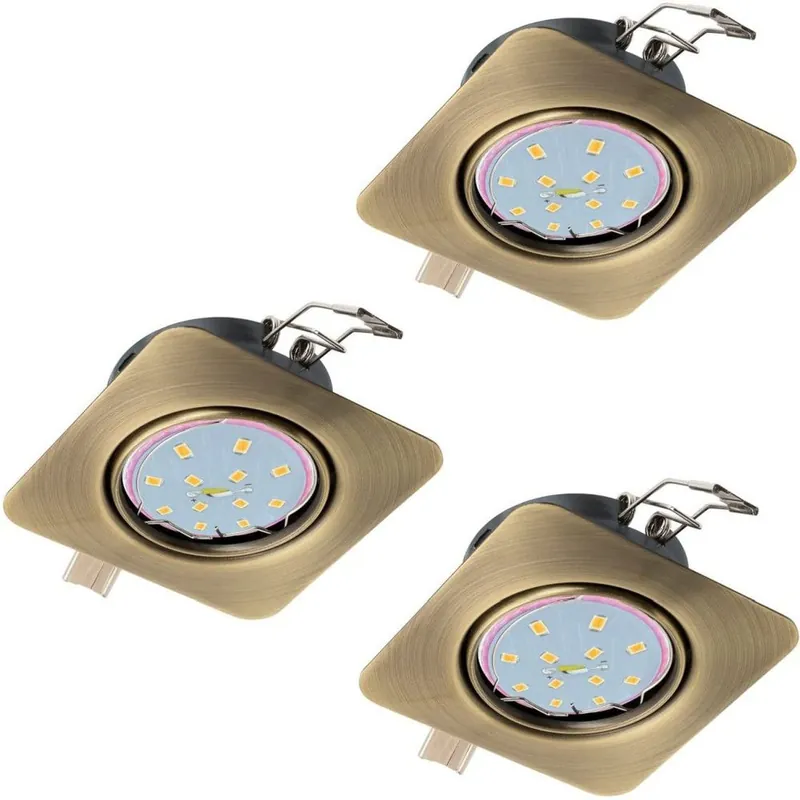 Nur Für Kurze Zeit Eglo LED Einbauspot PENETO GU10 5W 400lm 3000K (Warmweiß)