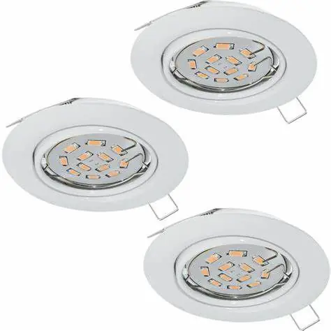 Versand Am Gleichen Tag Eglo LED Einbauspot PENETO GU10 5W 400lm 3000K (Warmweiß)