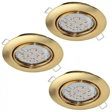 Gratis Versand Eglo LED Einbauspot PENETO GU10 5W 400lm 3000K (Warmweiß)