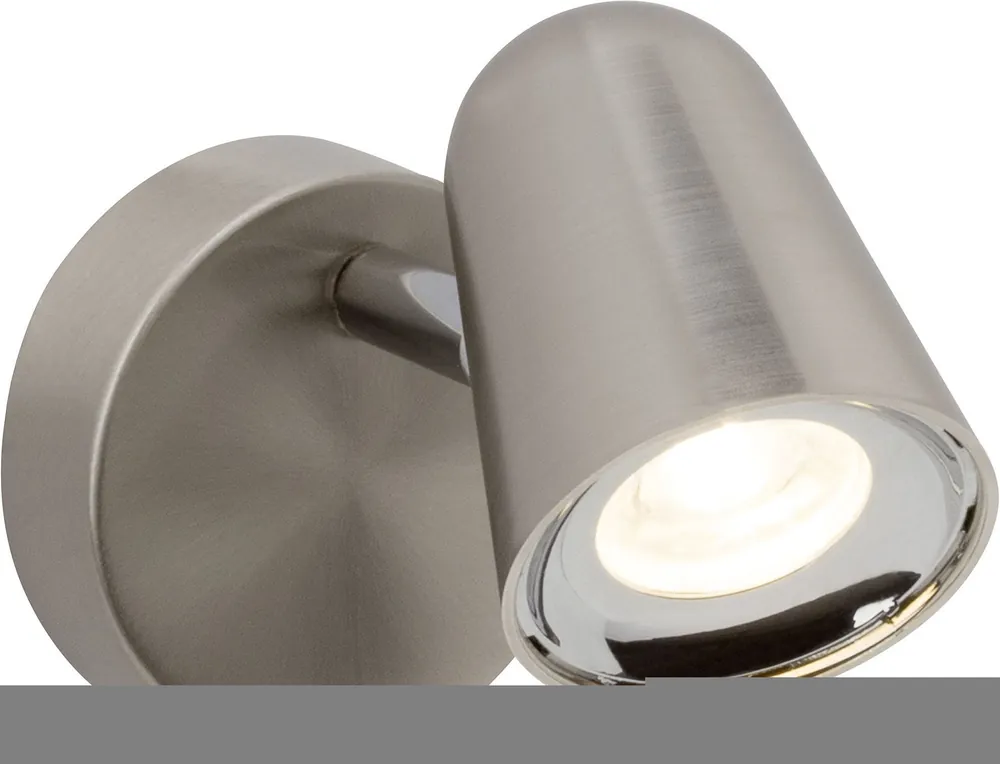 Brilliant LED Wandspot Nifty eisen 4W 3000K Warmweiß Preiswert