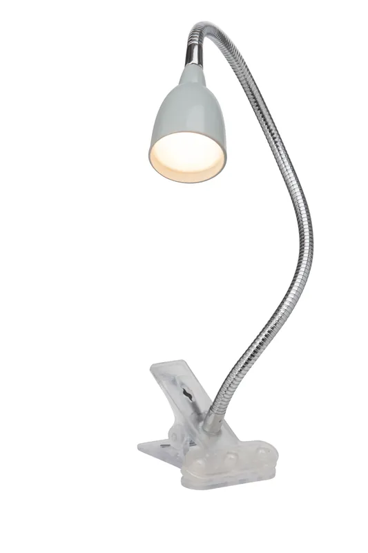 Markenware Brilliant LED Klemmleuchte Anthony eisen titan 2,4W 3000K Warmweiß