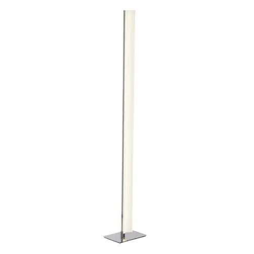 Aktuell Brilliant LED Stehlampe Delta II 27,3W Chrom Höhe 131,5cm 3000K (Warmweiß)