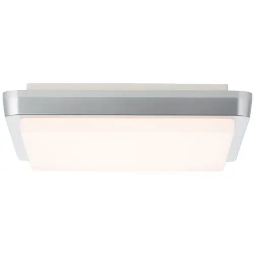 Brilliant LED Außenwand/Deckenleuchte silber 12W 900lm 3000K Warmweiß IP65 Meistverkauft