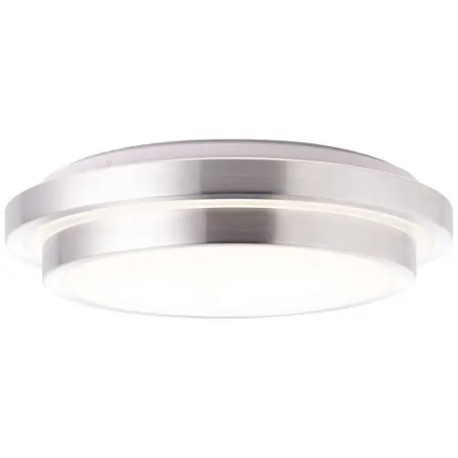 Brilliant LED Deckenleuchte Vilano alu/weiß 24W RGB Farbwechsel Smart-Wifi-Tuya-kompatibel IP44 Preisreduziert